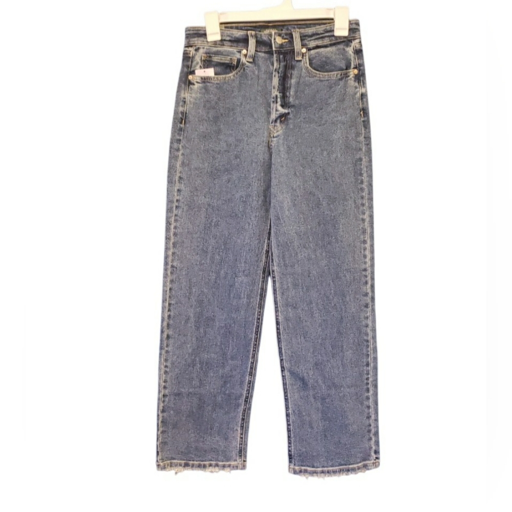 Women's Wild Fable High Rise Straight Leg Denim Jeans